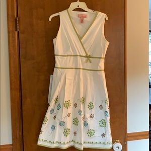 Bandolino Dress, size 8, embroidered